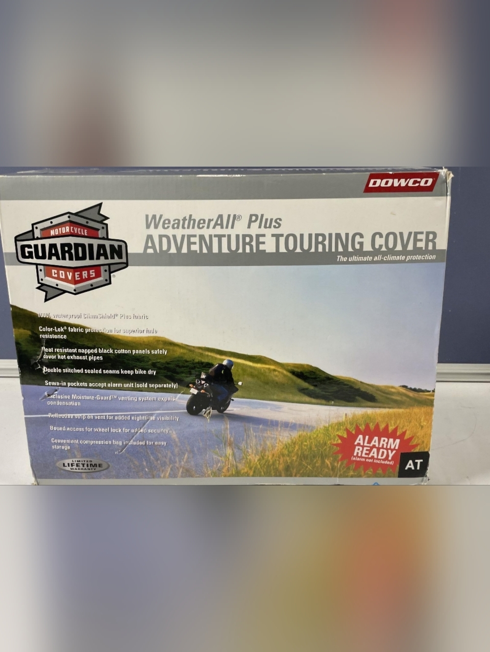 Dowco Guardian Weatherall Plus Black Heavy Duty Adventure Tour MC Cover 51614-00